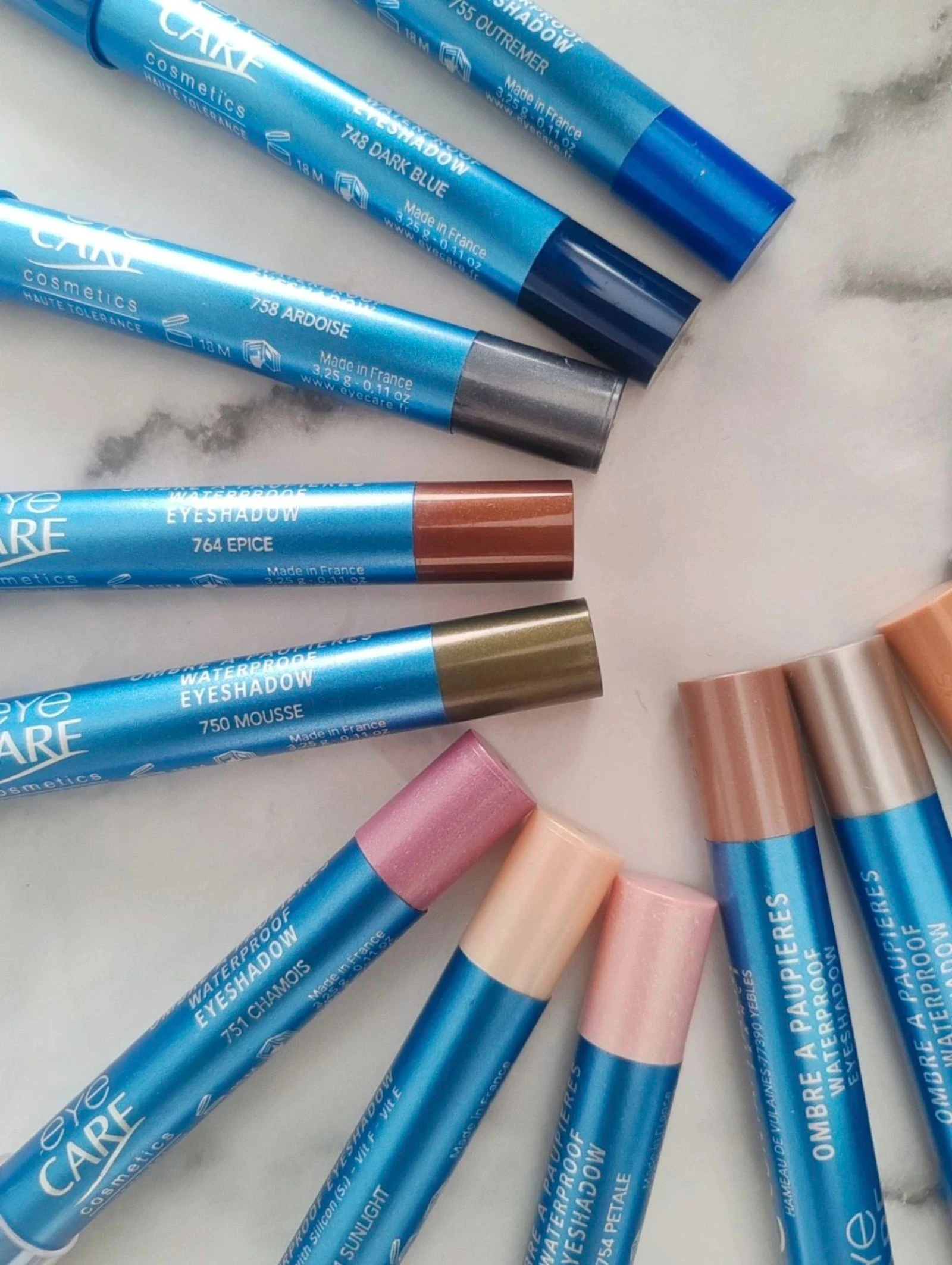 Lot 13 ombres a paupières waterproof EyeCare – photo 3
